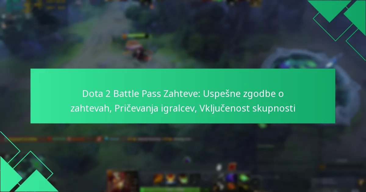 Dota 2 Battle Pass Zahteve: Uspešne zgodbe o zahtevah, Pričevanja igralcev, Vključenost skupnosti