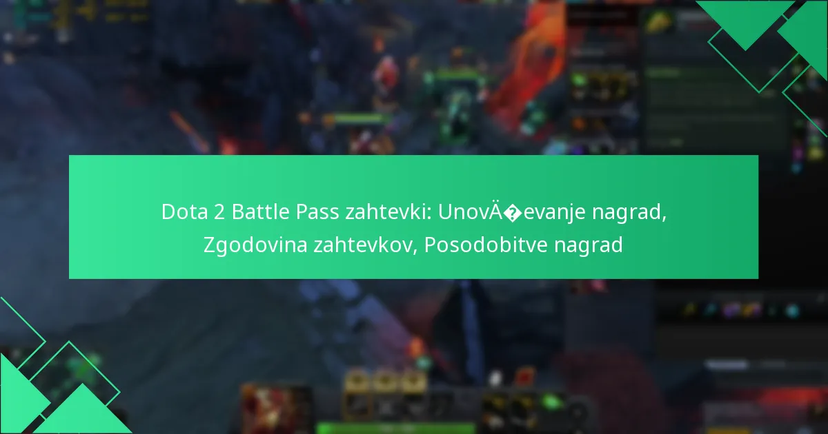 Dota 2 Battle Pass zahtevki: Unovčevanje nagrad, Zgodovina zahtevkov, Posodobitve nagrad