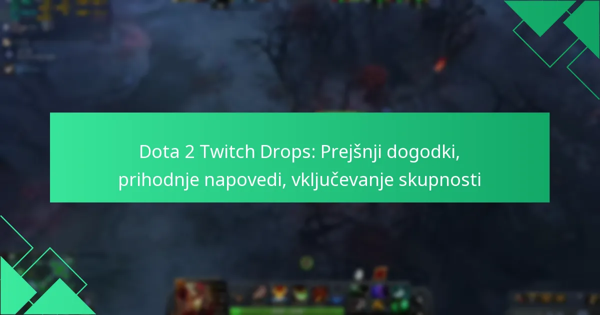 Dota 2 Twitch Drops: Prejšnji dogodki, prihodnje napovedi, vključevanje skupnosti