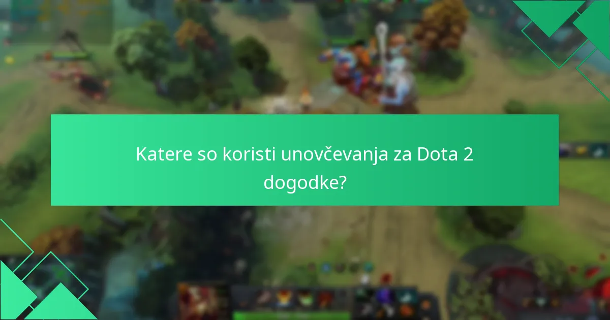 Katere trenutne promocije so na voljo za Dota 2 odkupe?